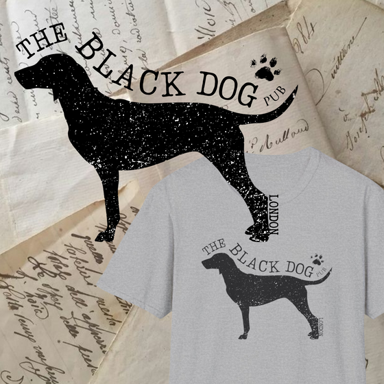 THE BLACK DOG -- UNISEX TEE