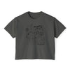 *CROPPED* NABOO TOILE -- BOXY CROPPED TEE