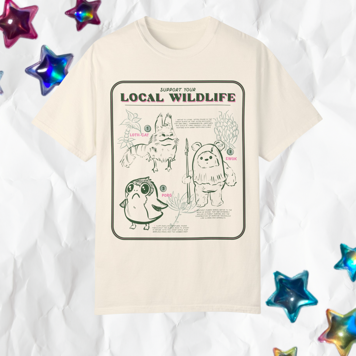SUPPORT YOUR LOCAL WILDLIFE -- UNISEX TEE