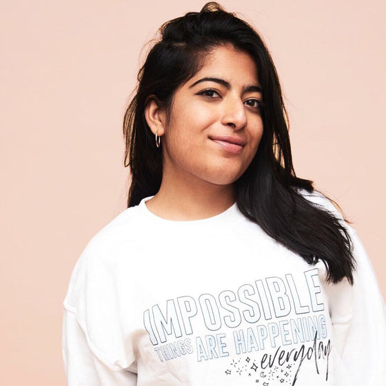 IMPOSSIBLE (BLUE) - UNISEX CREWNECK – My Oh My Supply Co.