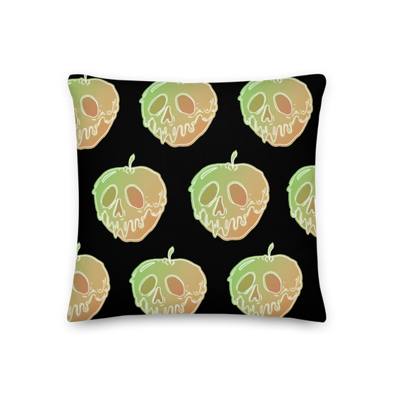 POISON APPLE (SPOOKY OMBRE) -- THROW PILLOW